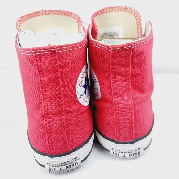 Converse Men's Red Chuck Taylor All Star High-Top Athletic Sneaker Size 6.5 - Picture 4 of 12